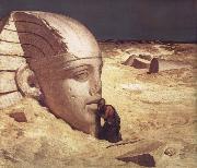 Elihu Vedder The Questioner of the Sphinx China oil painting reproduction
